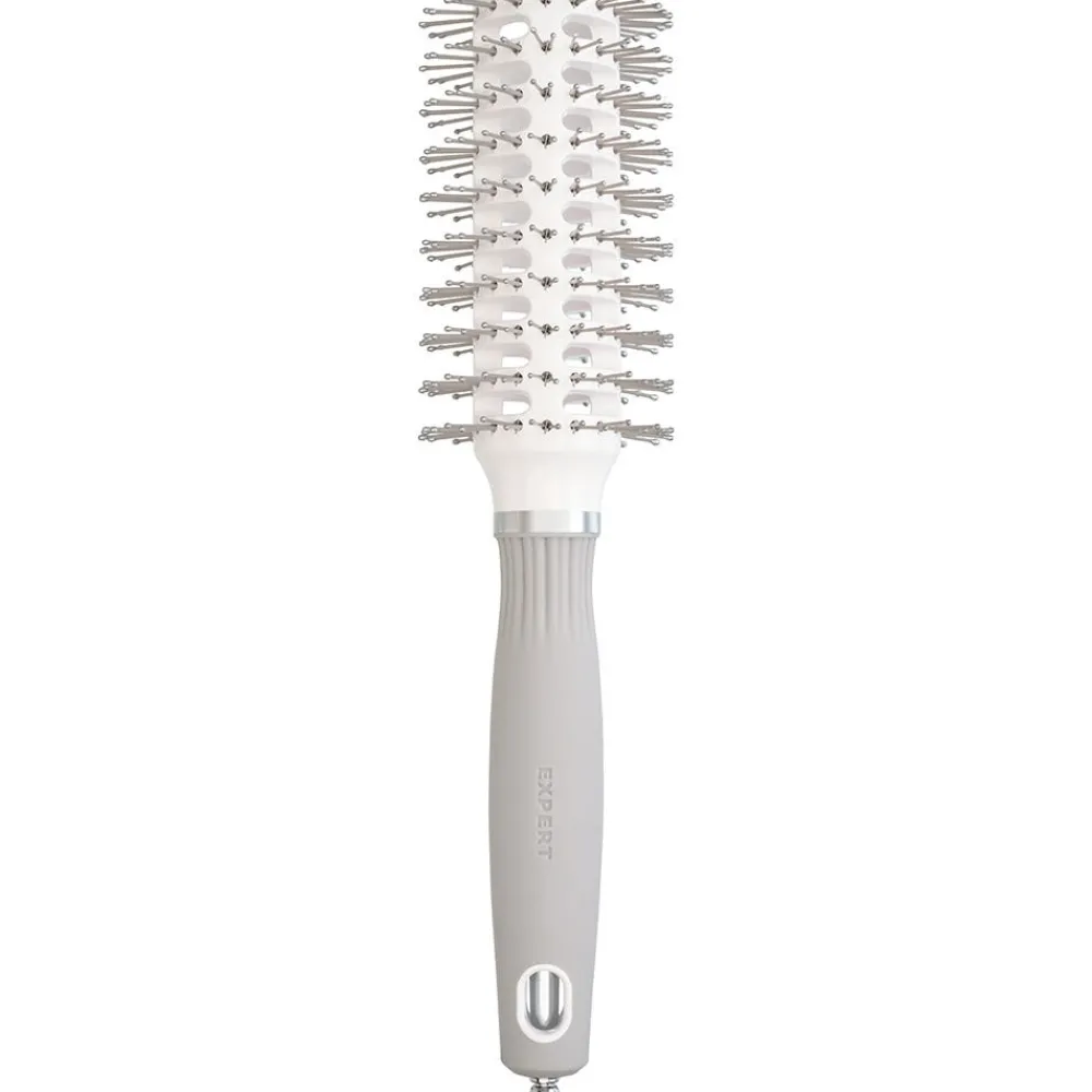 VENT Double Bristles White & Grey 30 mm-Olivia Garden Online