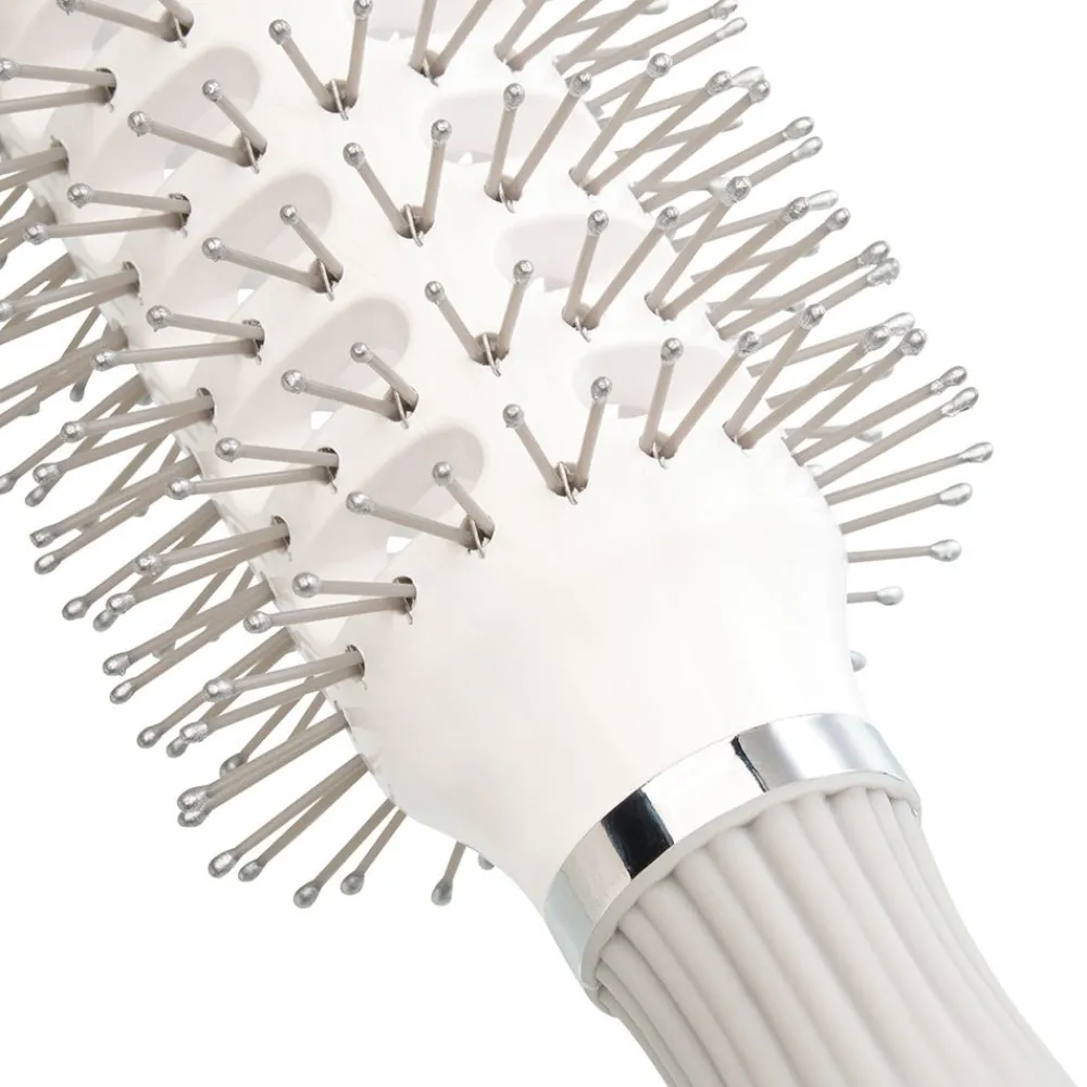 VENT Double Bristles White & Grey 30 mm-Olivia Garden Online