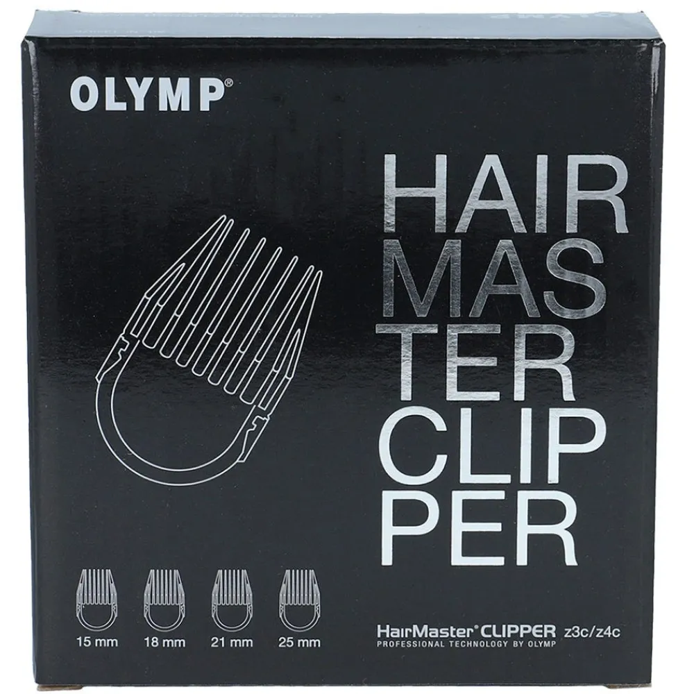OLYMP Haarschneider & Trimmer|Haartrockner^Kammaufsatzset 15/18/21/25mm für Cli.Z3C&Z