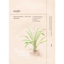 Ondo Beauty Gesicht|Ondo Adenosine & Zhi Mu Lifting Mask 25 g