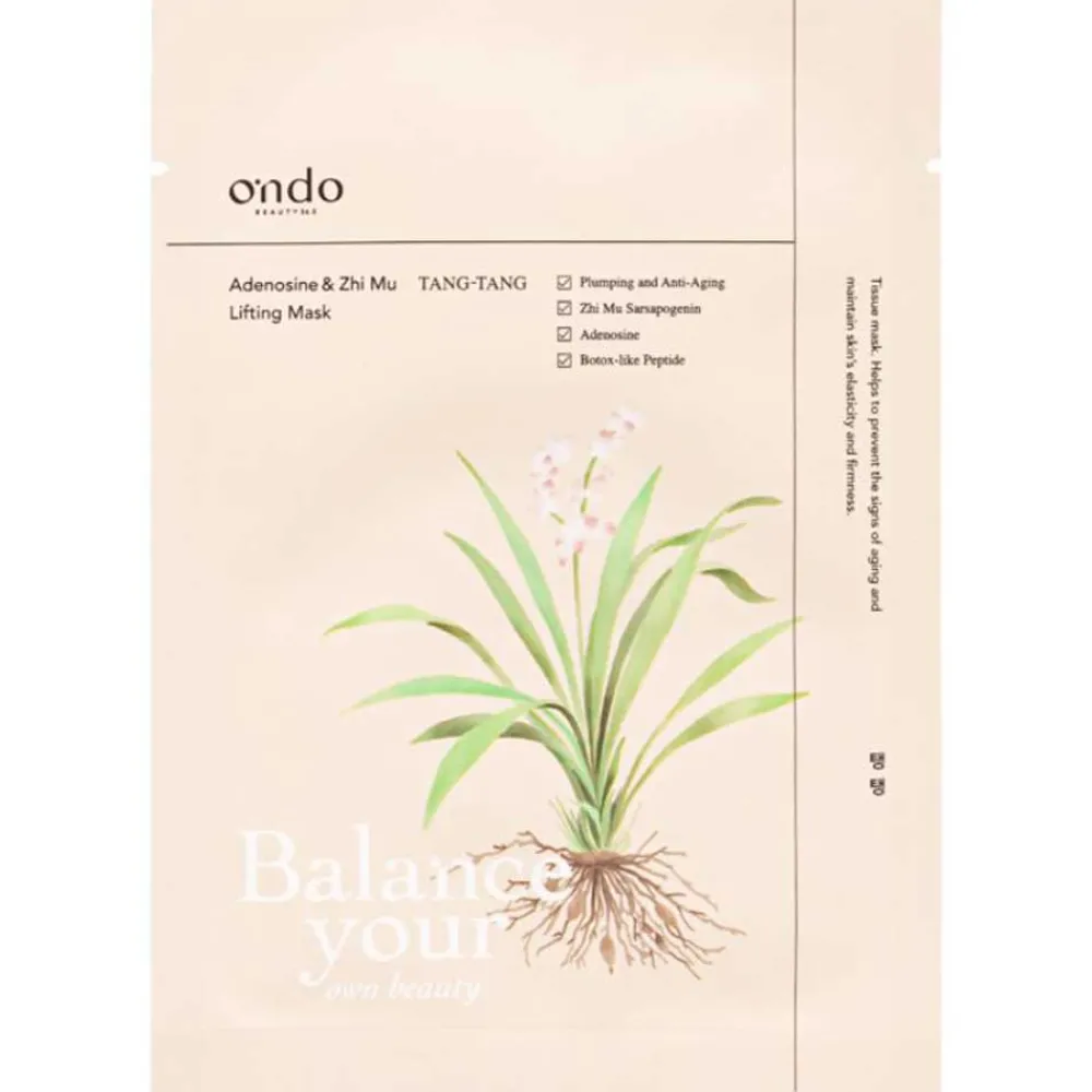 Ondo Beauty Gesicht|Ondo Adenosine & Zhi Mu Lifting Mask 25 g