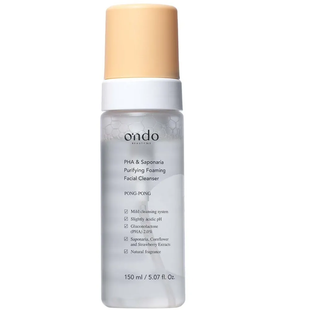 Ondo Beauty Gesicht|PHA & Saponaria Purifying Foaming Cleanser 150 ml