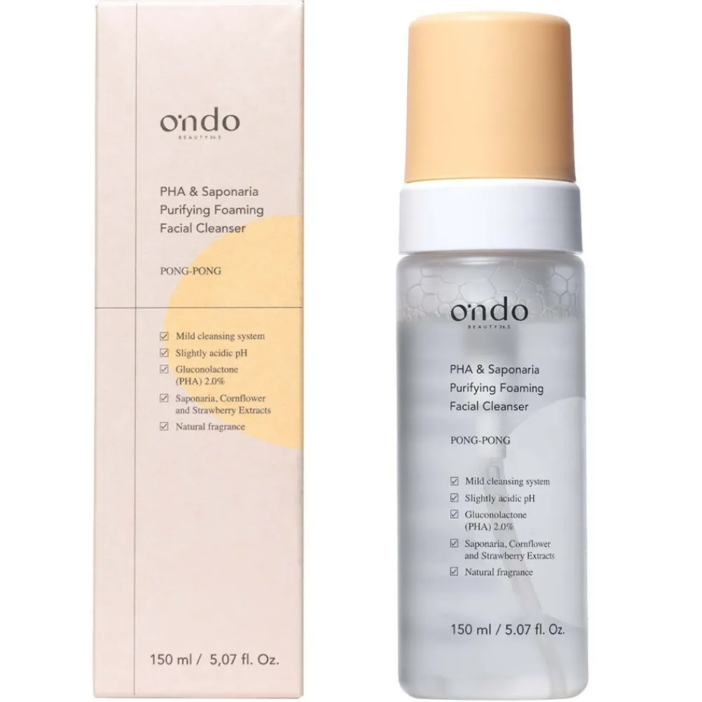 Ondo Beauty Gesicht|PHA & Saponaria Purifying Foaming Cleanser 150 ml
