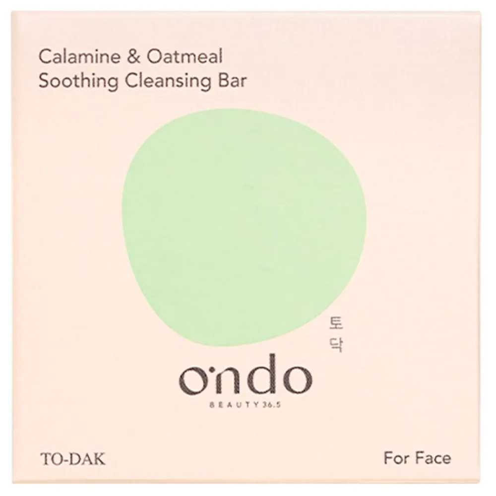 Ondo Calamine & Oatmeal Cleansing Bar 70 g-Ondo Beauty Clearance