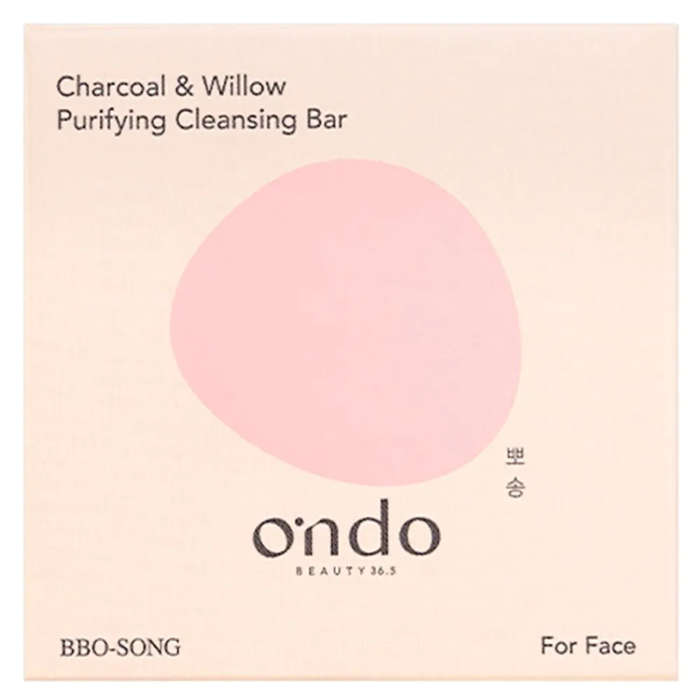 Ondo Beauty Gesicht|Körper^Ondo Charcoal & Willow Cleansing Bar 70 g