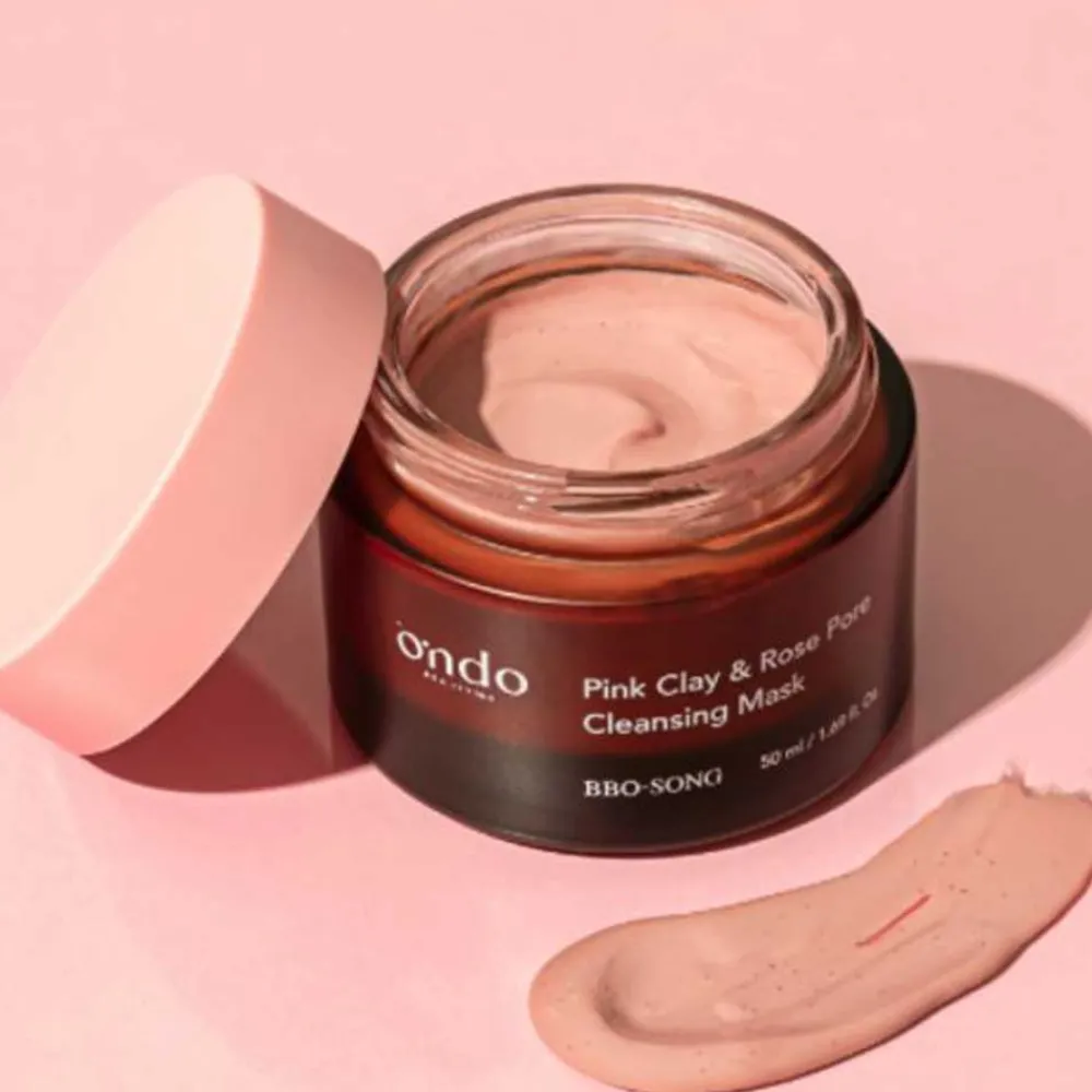 Ondo Pink Clay & Rose Pore Cleansing Mask 50 ml-Ondo Beauty Clearance