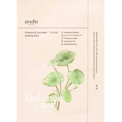 Ondo Beauty Gesicht^Ondo Probiotics & Cica Water Soothing Mask