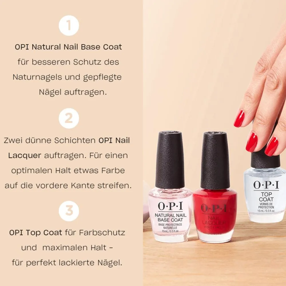 Nagellack NLN25 Big Apple Red 15 ml-OPI Best