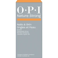 OPI Hand & Fuß^Nature Strong Nails & Skin Disposable Strips 80 Grit 20 Stück