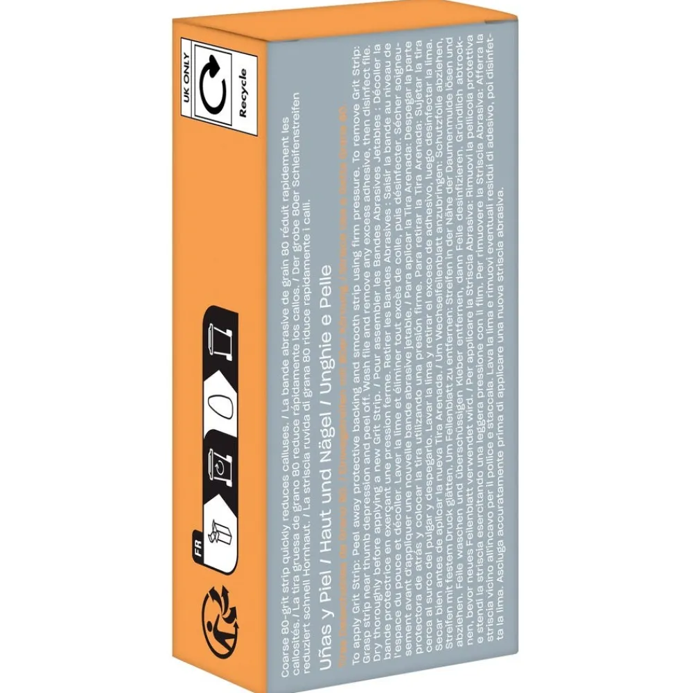 OPI Hand & Fuß^Nature Strong Nails & Skin Disposable Strips 80 Grit 20 Stück