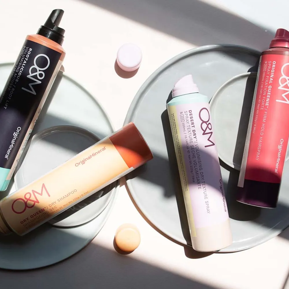 O&M Hagel Nature| Haarspray & Haarlack|Original Mineral Desert Dry 300 ml