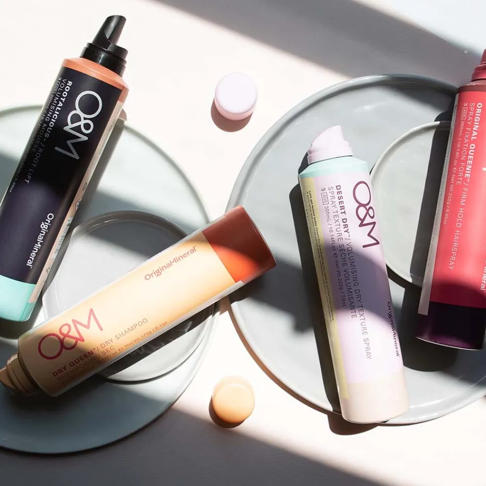 O&M Hagel Nature| Haarspray & Haarlack|Original Mineral Dry Queen 300 ml