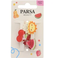 PARSA Beauty Haarschmuck^Haarklammer Früchte 3 Stück