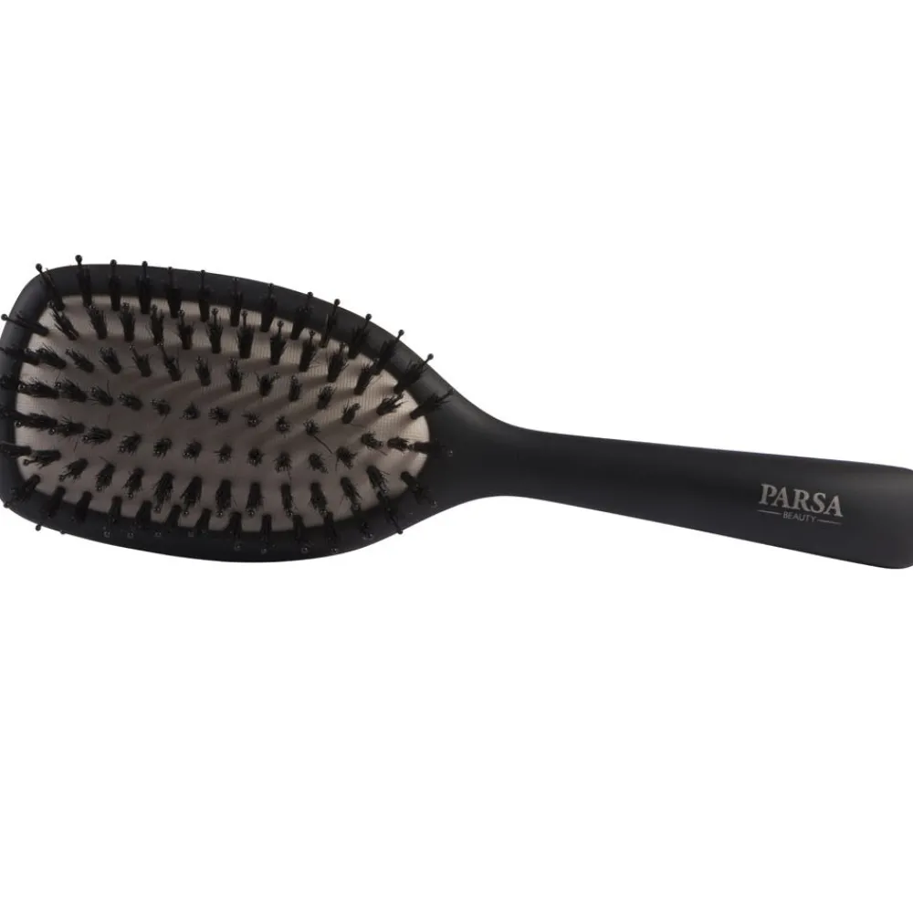 PARSA Beauty Kämme & Bürsten|Bürste^Keratin Care & Shine Pflegebürste groß oval