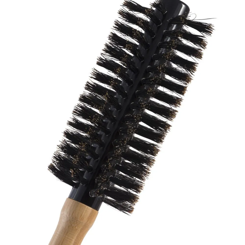 Profi FSC Holz Rundbürste mit Wildschweinborsten 15 mm-PARSA Beauty Sale