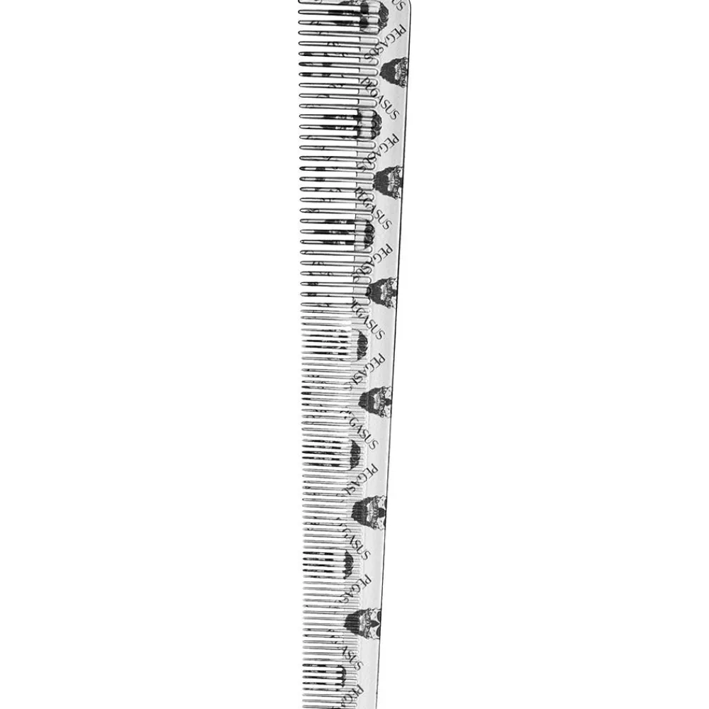 Pegasus Skulleto Kämme|303 silber Haarschneidekamm 13,0 cm