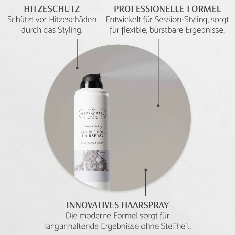 SESSION STYLING Flexible Hold Haarspray 250 ml-Percy & Reed Best