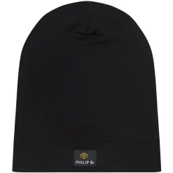 Philip B. Umhänge & Hauben|Silky Smooth Beanie Black