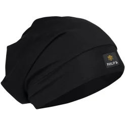 Philip B. Umhänge & Hauben|Silky Smooth Beanie Black
