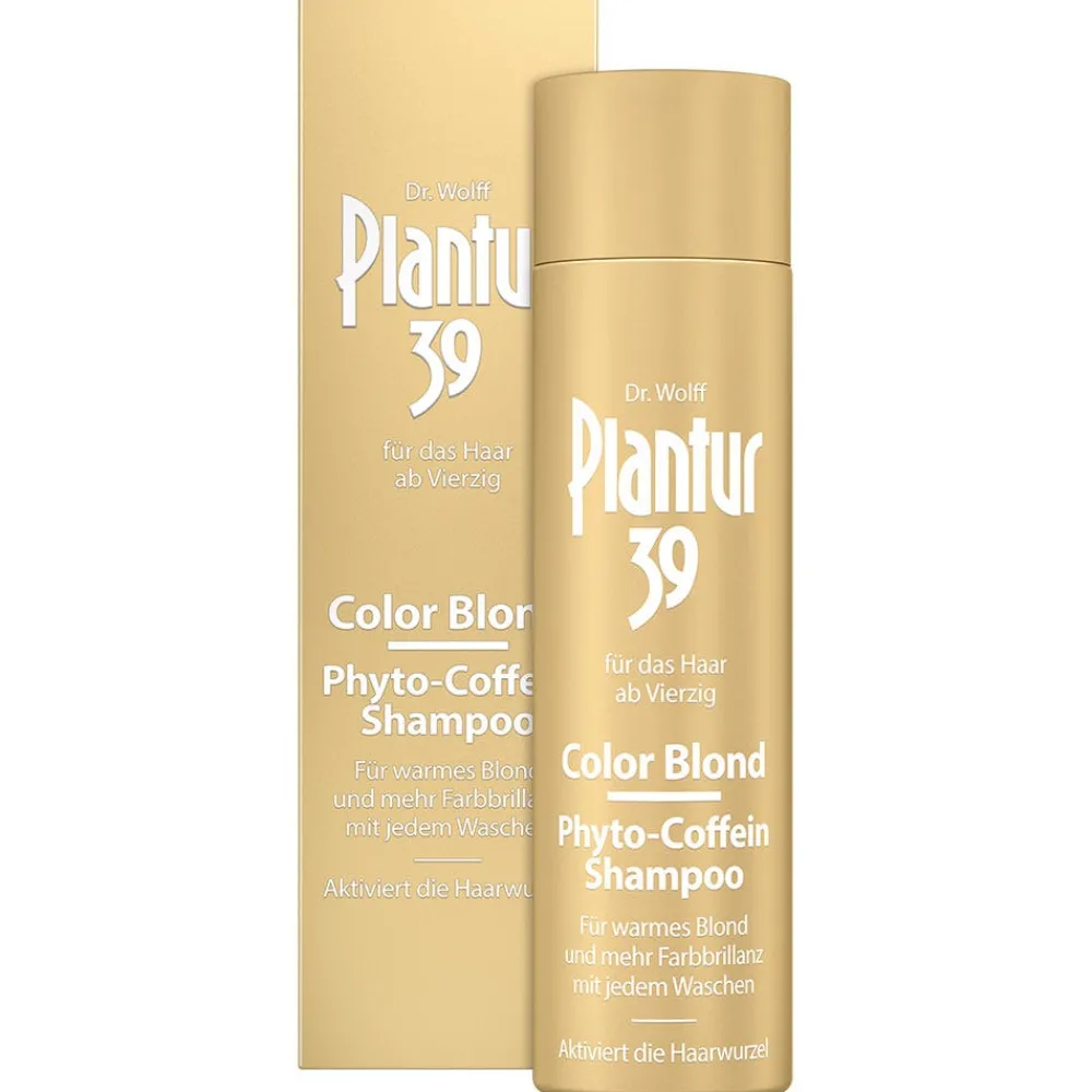 Plantur Haarausfall|Haarausfall|39 Color Blond Phyto-Coffein-Shampoo 250 ml