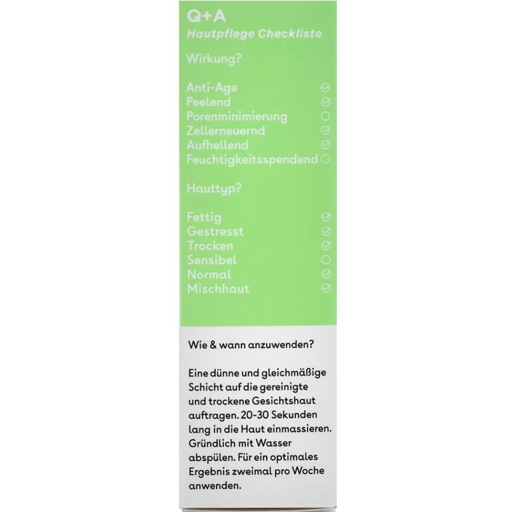 Apfel AHA Peelinggel 75 ml-Q+A Discount