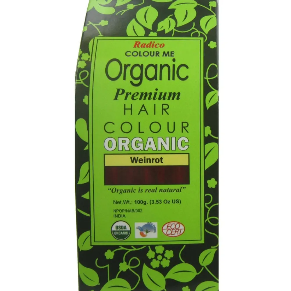 Colour Me Organic Wine Red 100 g-Radico Online