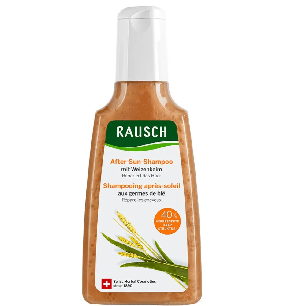 Rausch Hagel Nature| Shampoo^After-Sun-Shampoo mit Weizenkeim 200 ml