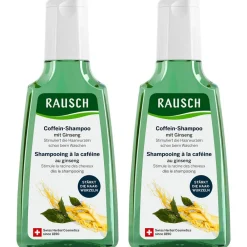 Rausch Hagel Nature| Shampoo|Coffein Shampoo 2X 200ml Bundle
