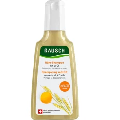 Rausch Hagel Nature| Shampoo|Nähr-Shampoo mit Ei-Öl 200 ml