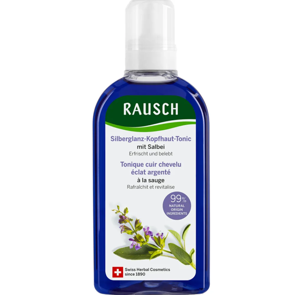 Rausch Hagel Nature|Körper^Silberglanz-Kopfhaut-Tonic mit Salbei 200 ml
