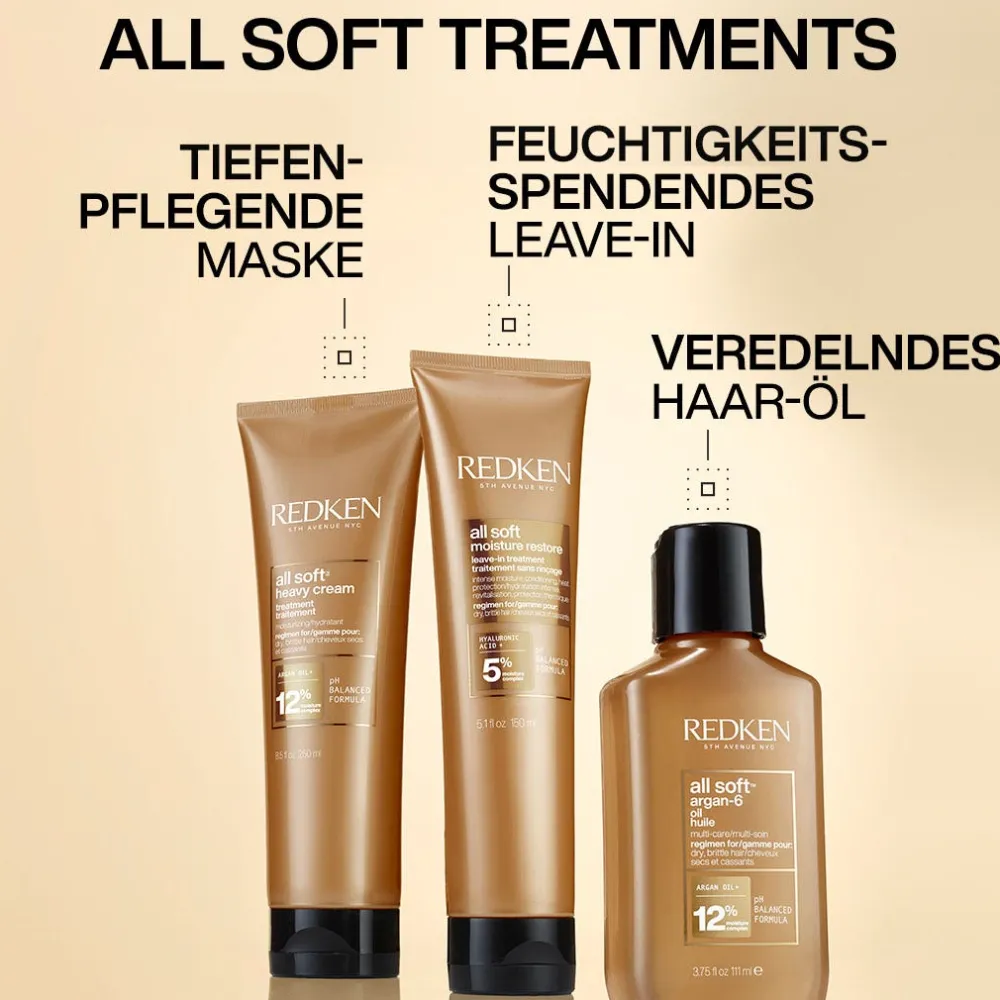 All Soft Heavy Cream Haarmaske 250 ml-Redken Discount