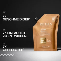 All Soft Shampoo Refill Pouch 500 ml-Redken Outlet
