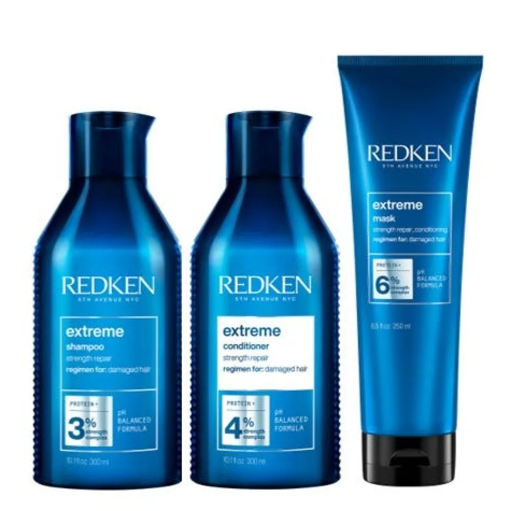 Extreme Set Shampoo, Conditioner & Haarmaske-Redken Clearance