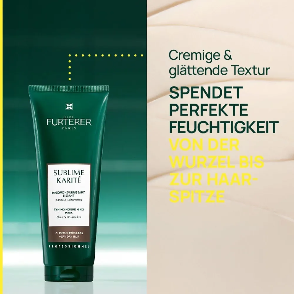 Rene Furterer Haarkur|René Furterer Sublime Karité Nährende glättende Haarmaske 250 ml