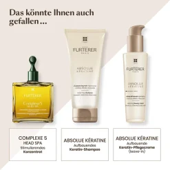 Rene Furterer Reparatur & Stärkung|Hagel Nature|Absolue Kératine Aufbauende Keratin-Maske fein-normal 200 ml