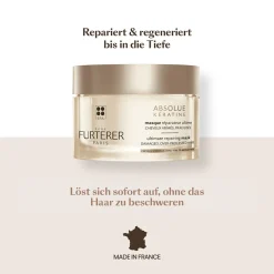 Rene Furterer Reparatur & Stärkung|Hagel Nature|Absolue Kératine Aufbauende Keratin-Maske fein-normal 200 ml