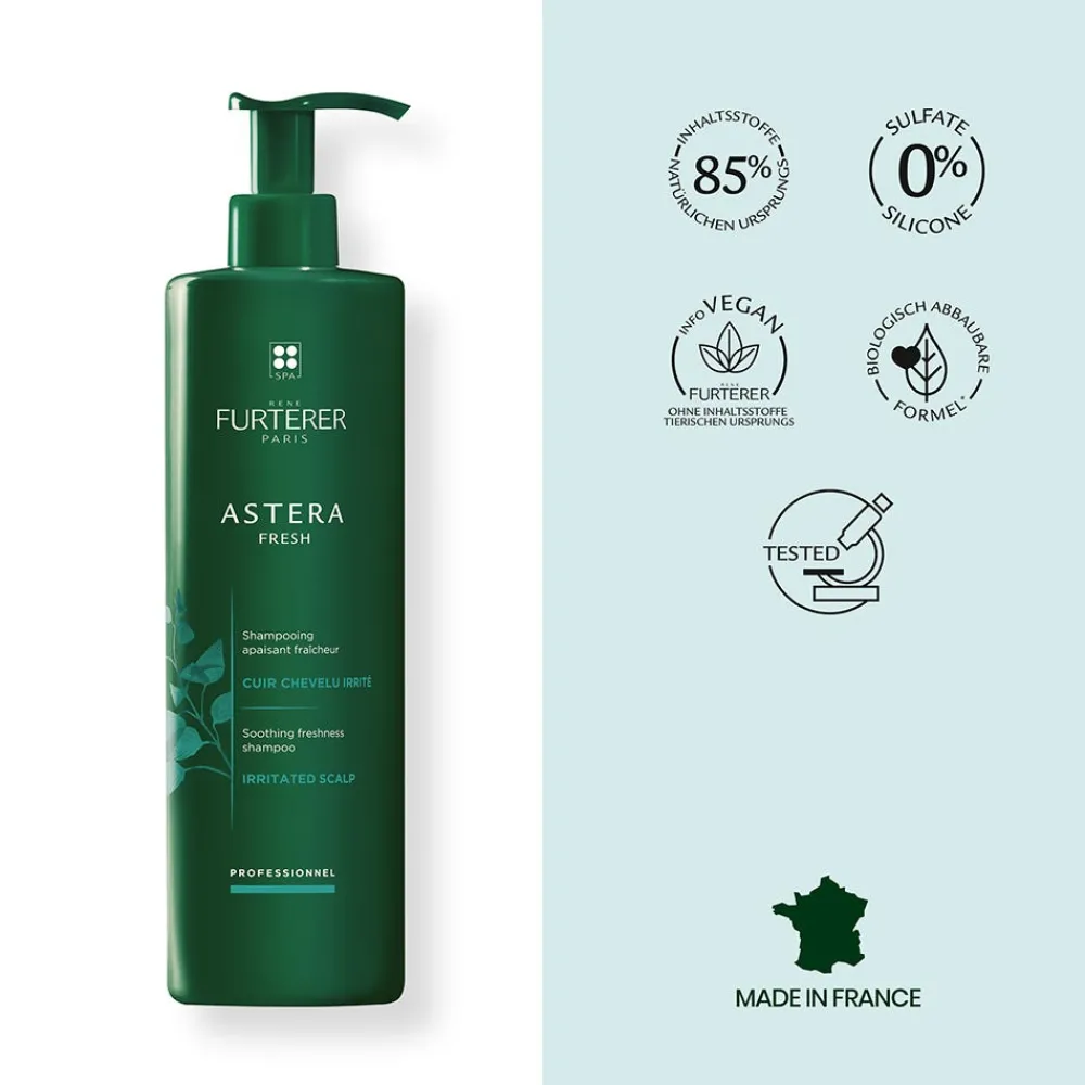 Rene Furterer Hagel Nature| Shampoo^Astera Fresh Shampoo 600 ml Maxigröße