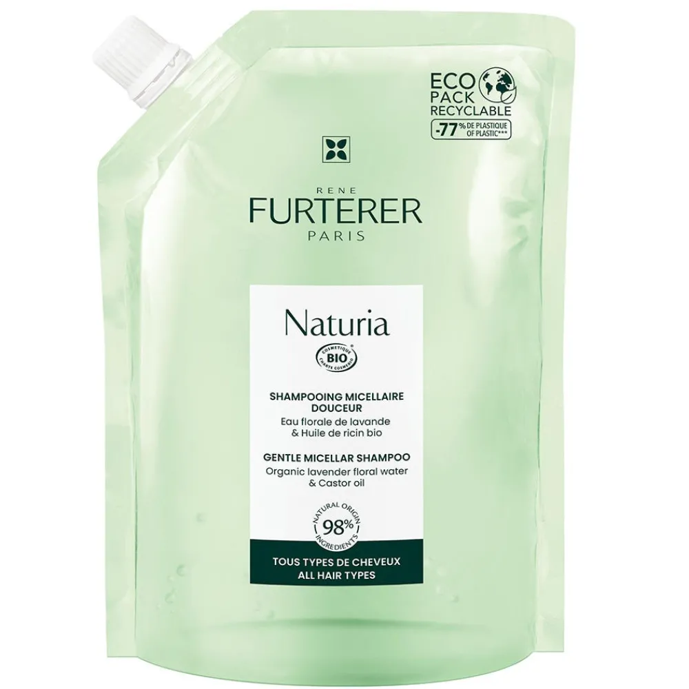 Rene Furterer Hagel Nature| Shampoo^Naturia Sanftes Mizellen-Shampoo 400 ml Refill