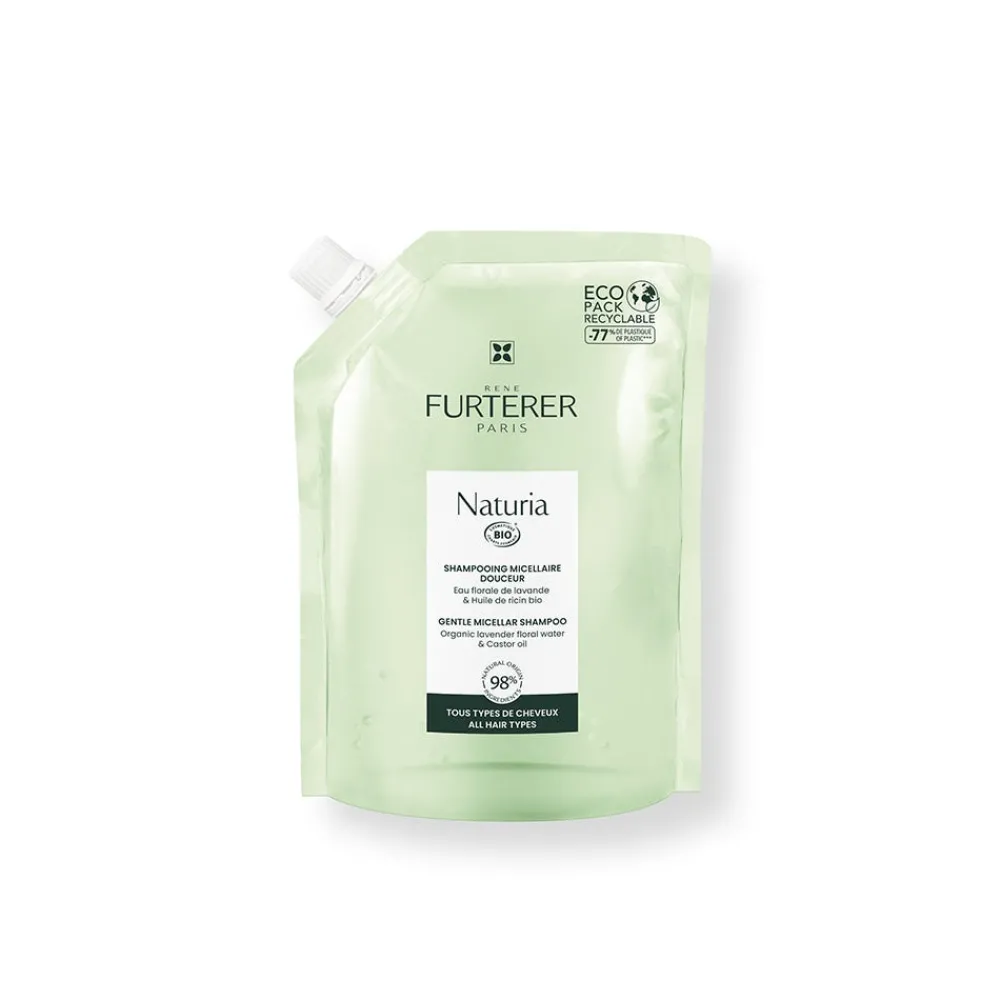 Rene Furterer Hagel Nature| Shampoo^Naturia Sanftes Mizellen-Shampoo 400 ml Refill