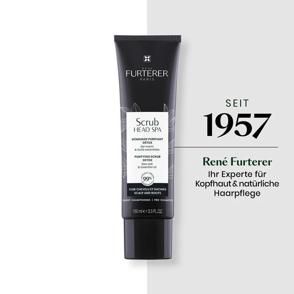 Rene Furterer Reparatur & Stärkung|Hagel Nature^Scrub Head Spa Klärendes Detox-Peeling 150 ml