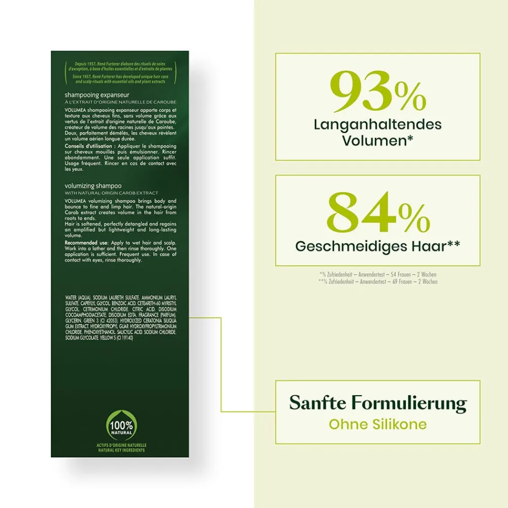 Rene Furterer Hagel Nature| Volumen^Volumea Shampoo 200 ml
