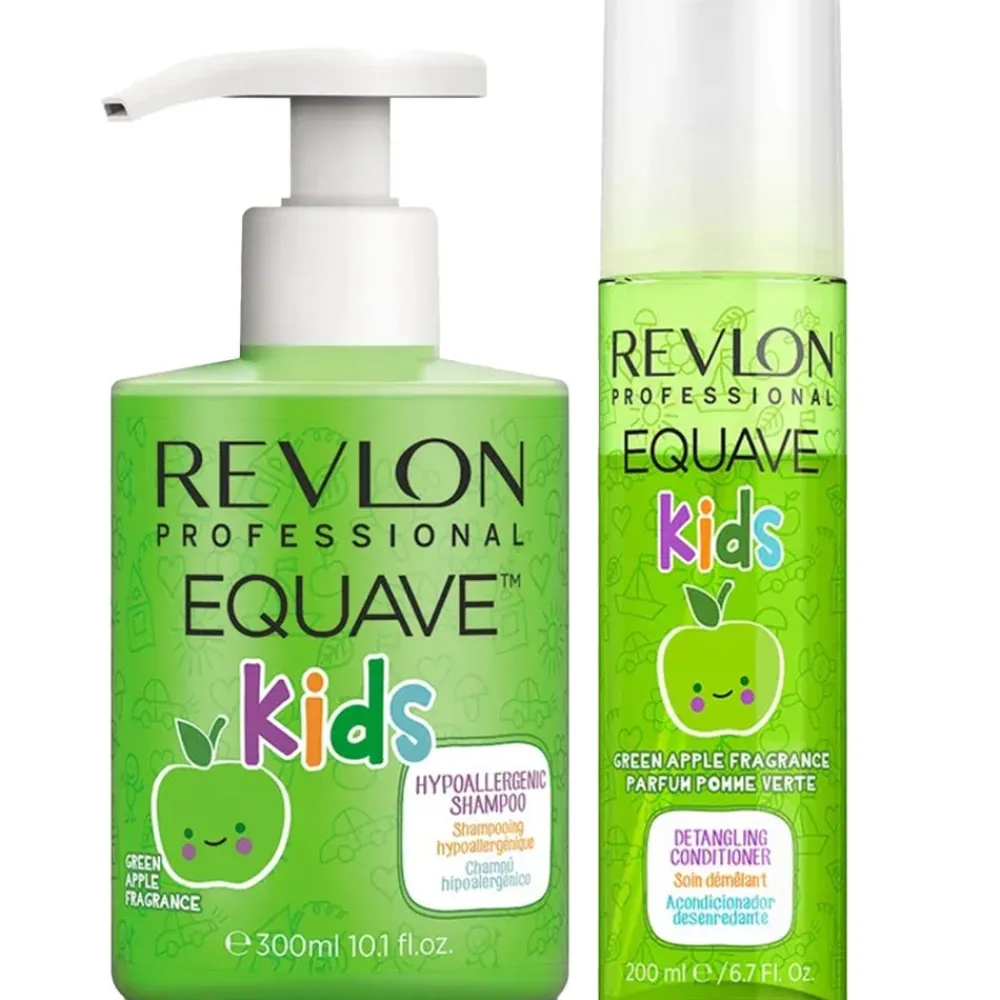 REVLON Professional Conditioner| Shampoo^Revlon Equave Kids Apple Duo Bundle