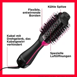 REVLON Professional Kämme & Bürsten|Haartrockner|Revlon One-Step Volumen Haartrockner