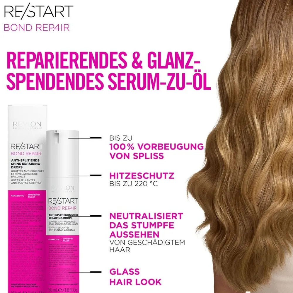 REVLON Professional Reparatur & Stärkung| Haaröle|Revlon Re/Start Bond Repair Sealing Drops 50 ml