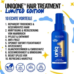 REVLON Professional Reparatur & Stärkung|Hagel Nature|Revlon UniqOne™ Hair Treatment Mental Health Limited Edition 150 ml