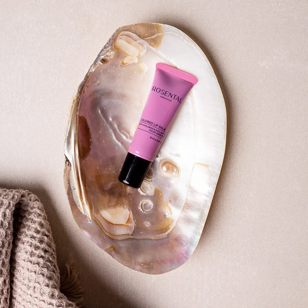 Colored Lip Balm Dark Rose 10 ml-Rosental Organics Online