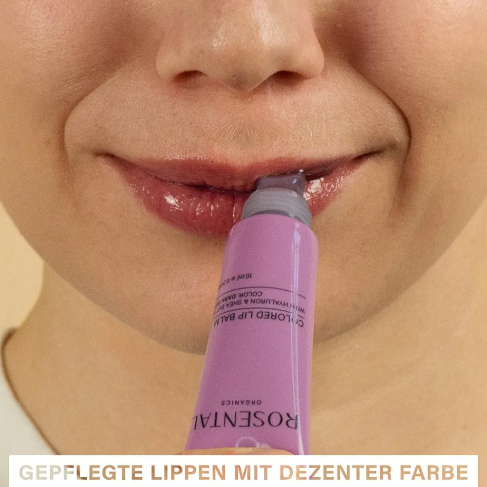 Colored Lip Balm Dark Rose 10 ml-Rosental Organics Online