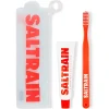 Saltrain Zahnpflege|Travel Kit Red