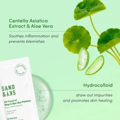 Sand & Sky Gesicht^Dual Action Blemish Patches 1 Stück