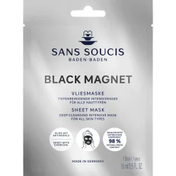Black Magnet Vliesmaske 16 ml-Sans Soucis New
